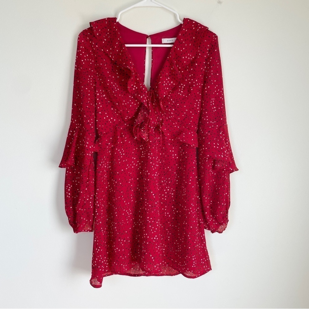 Lush red dress